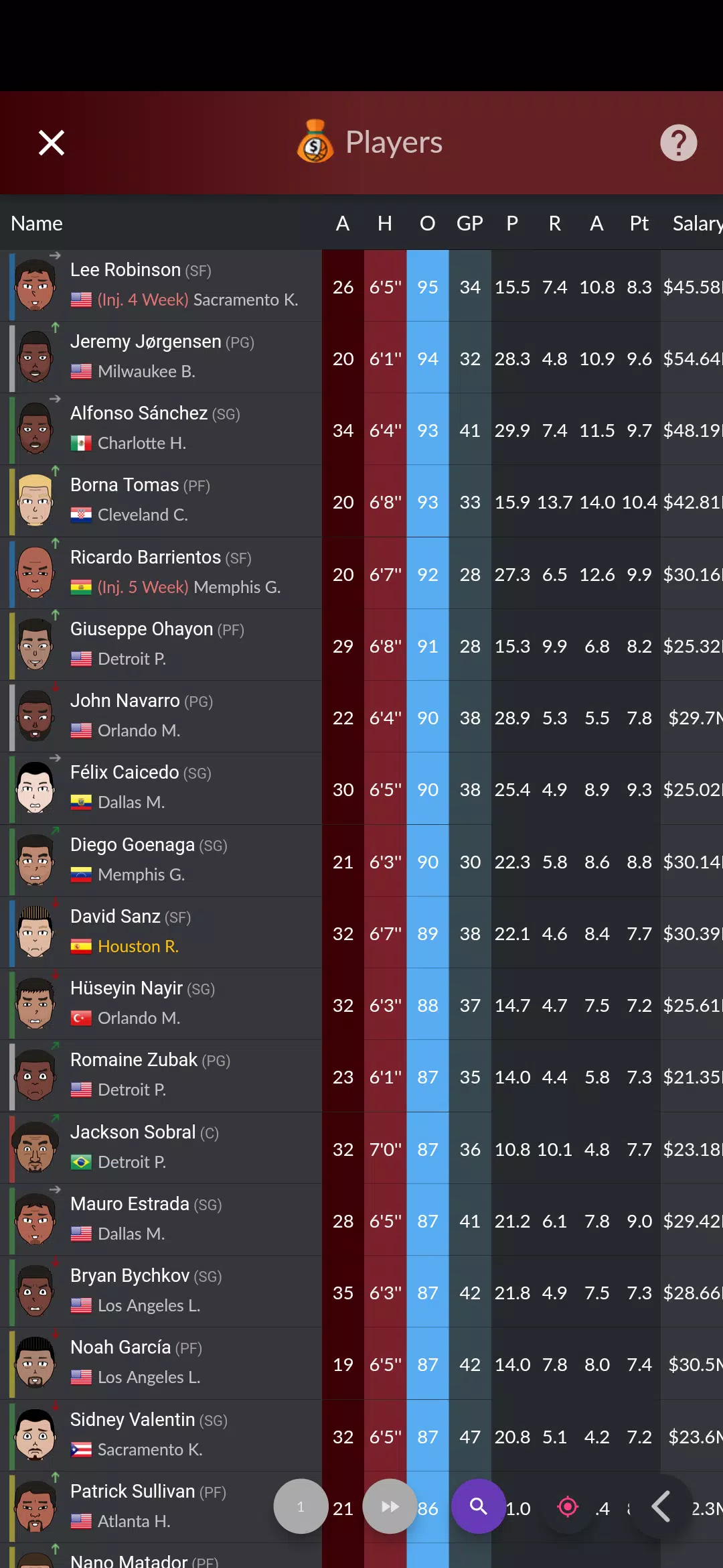 Basketball Agent Screenshot3