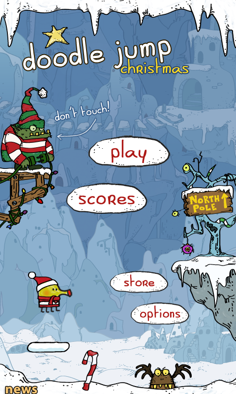 Doodle Jump Christmas Special Screenshot1