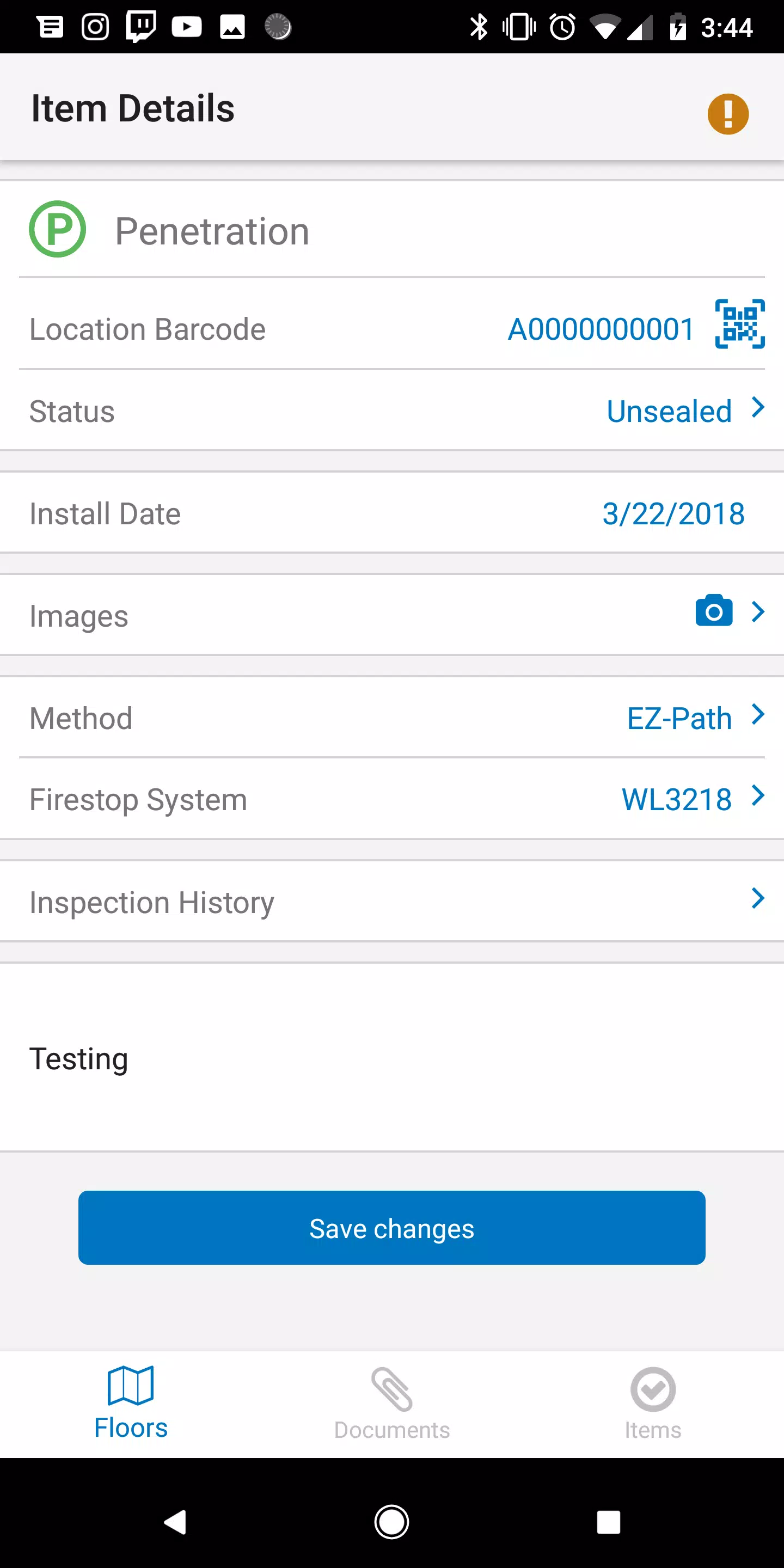 Firestop Locator Screenshot4