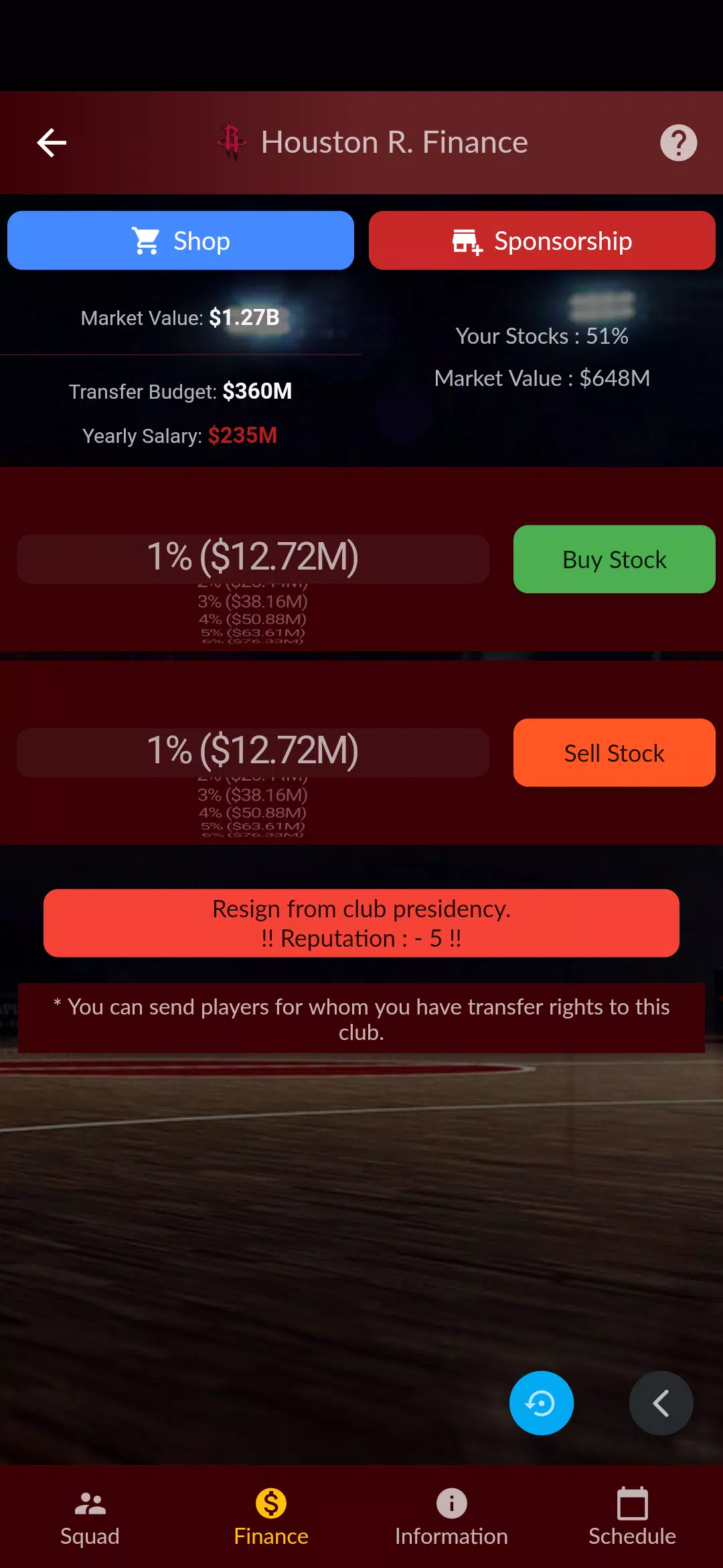 Basketball Agent Screenshot5