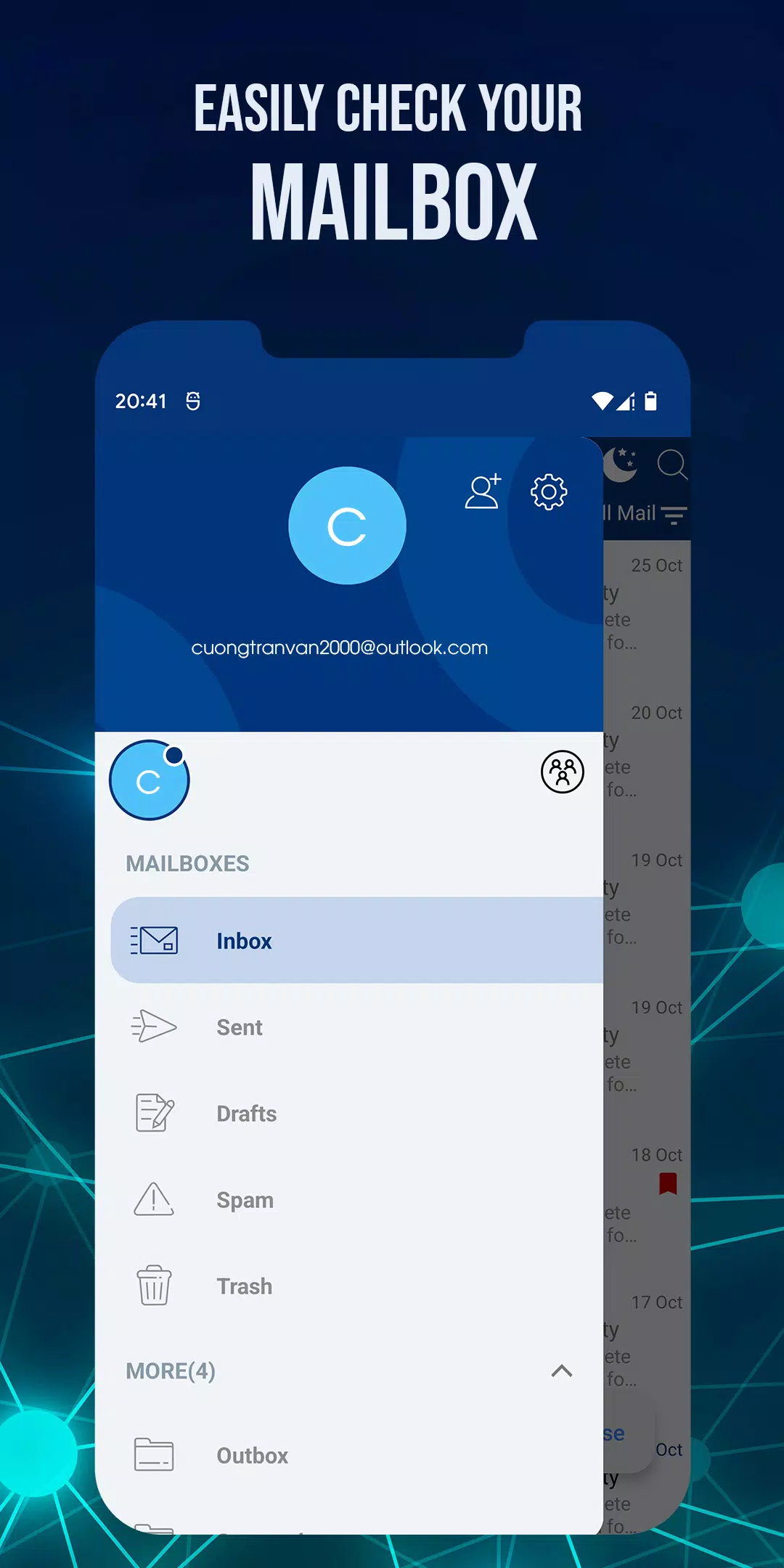 E-Mail for Outlook & Hotmail Screenshot4