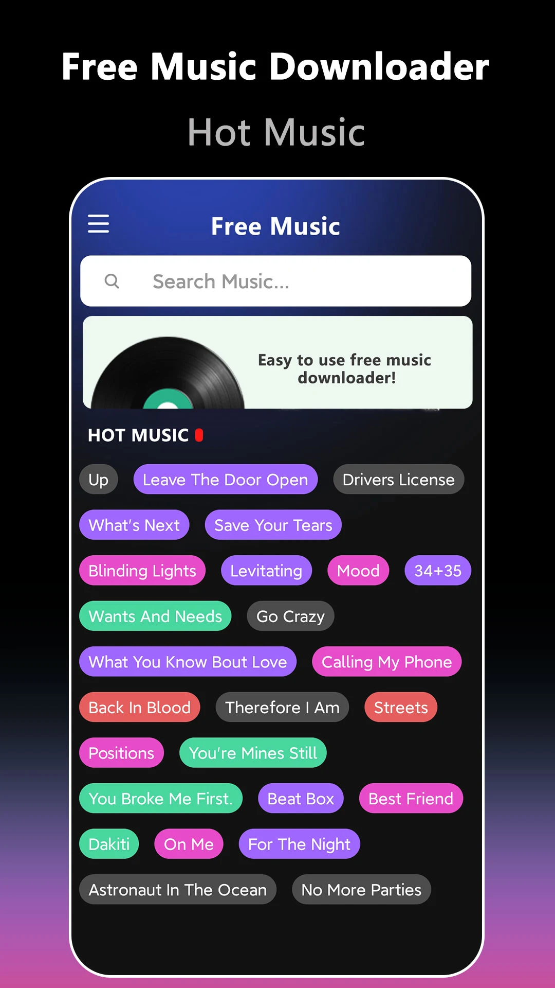 Music Downloader&Mp3Downloader Screenshot1