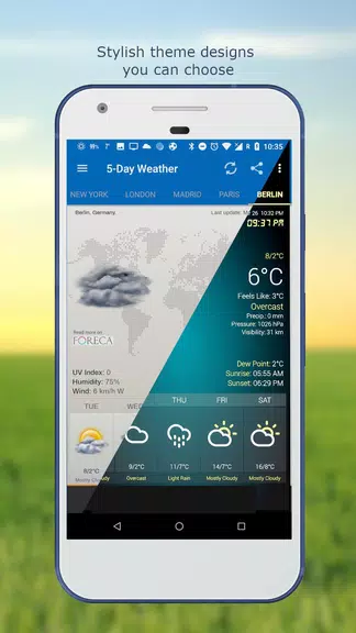 Weather & Clock Widget Screenshot4