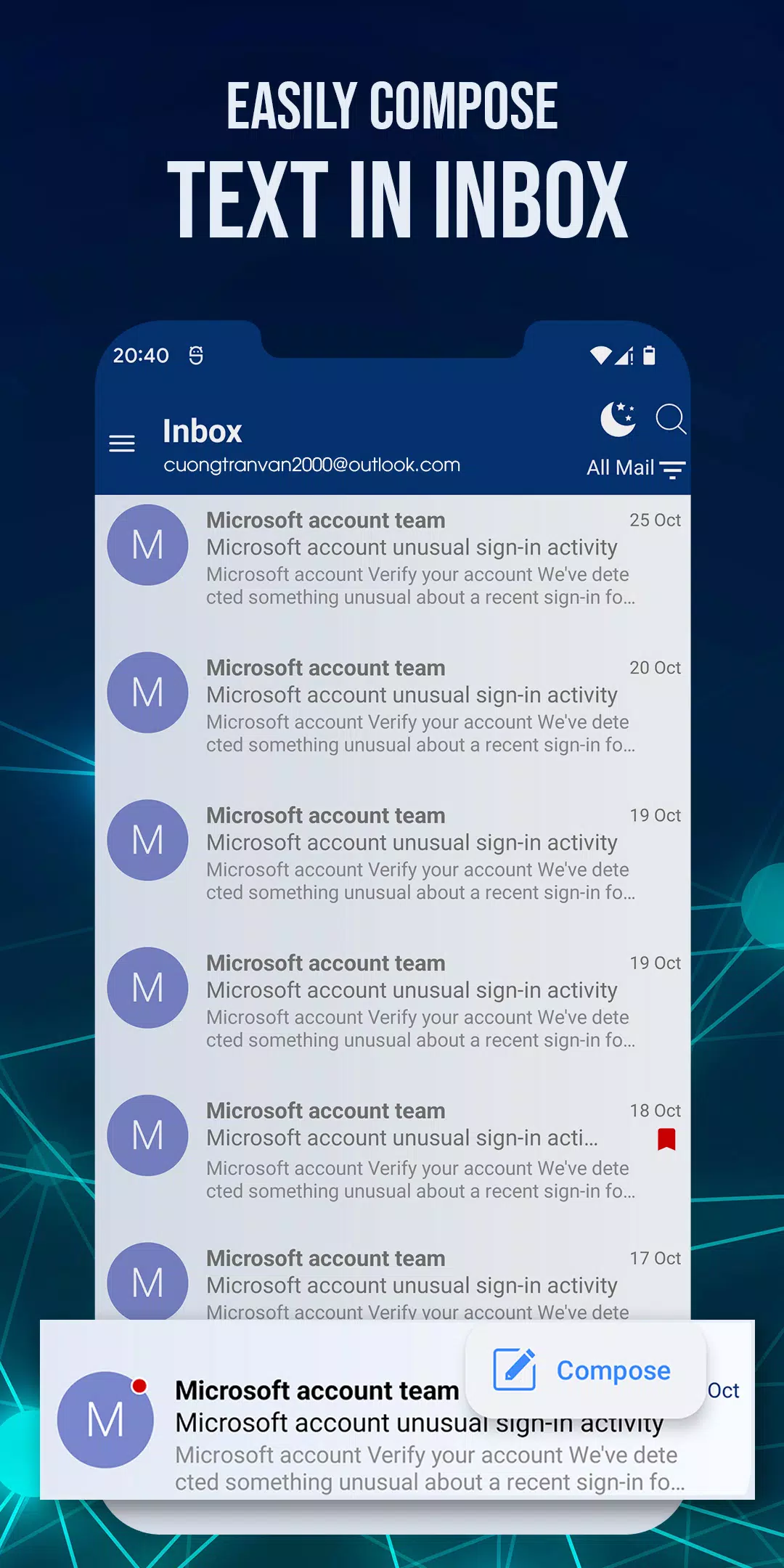 E-Mail for Outlook & Hotmail Screenshot6