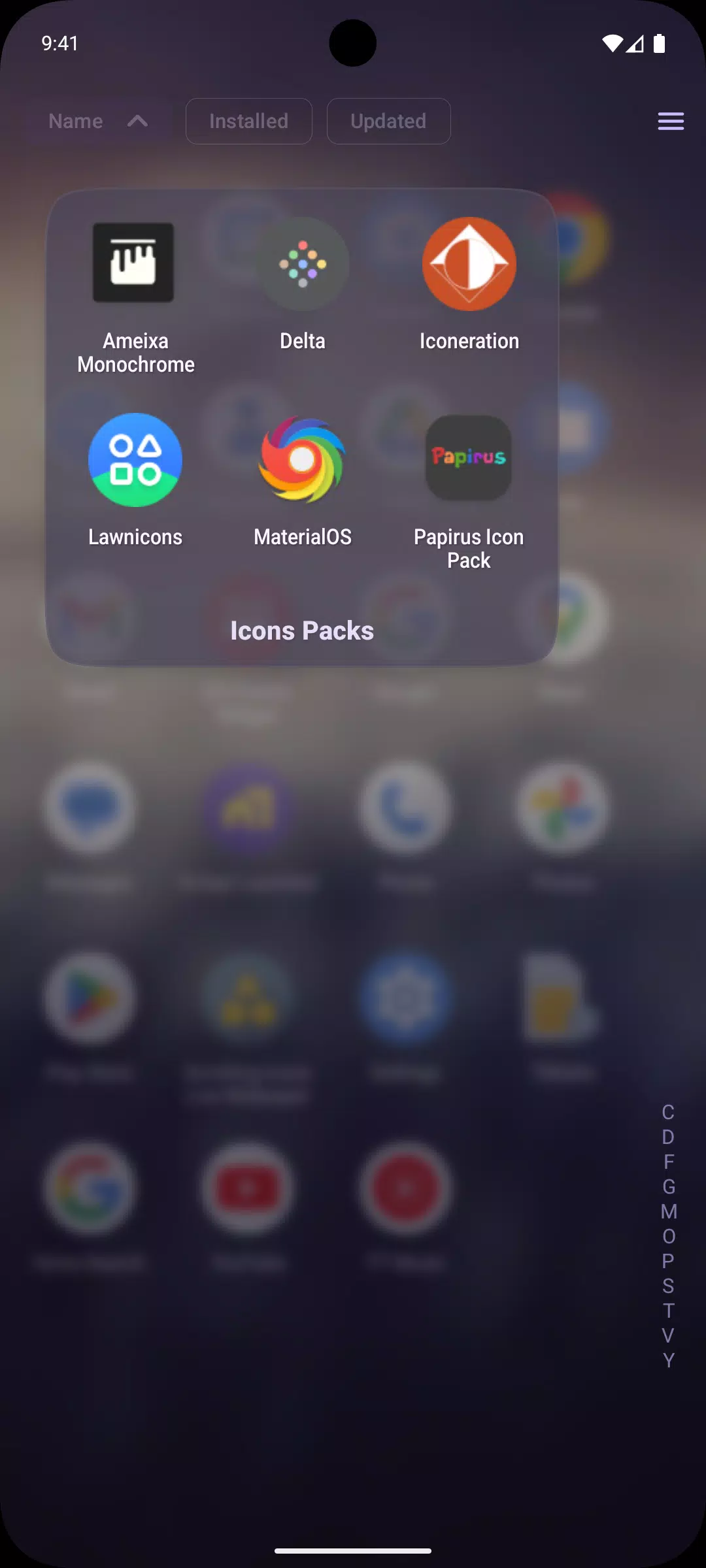 Octopi Launcher Screenshot6