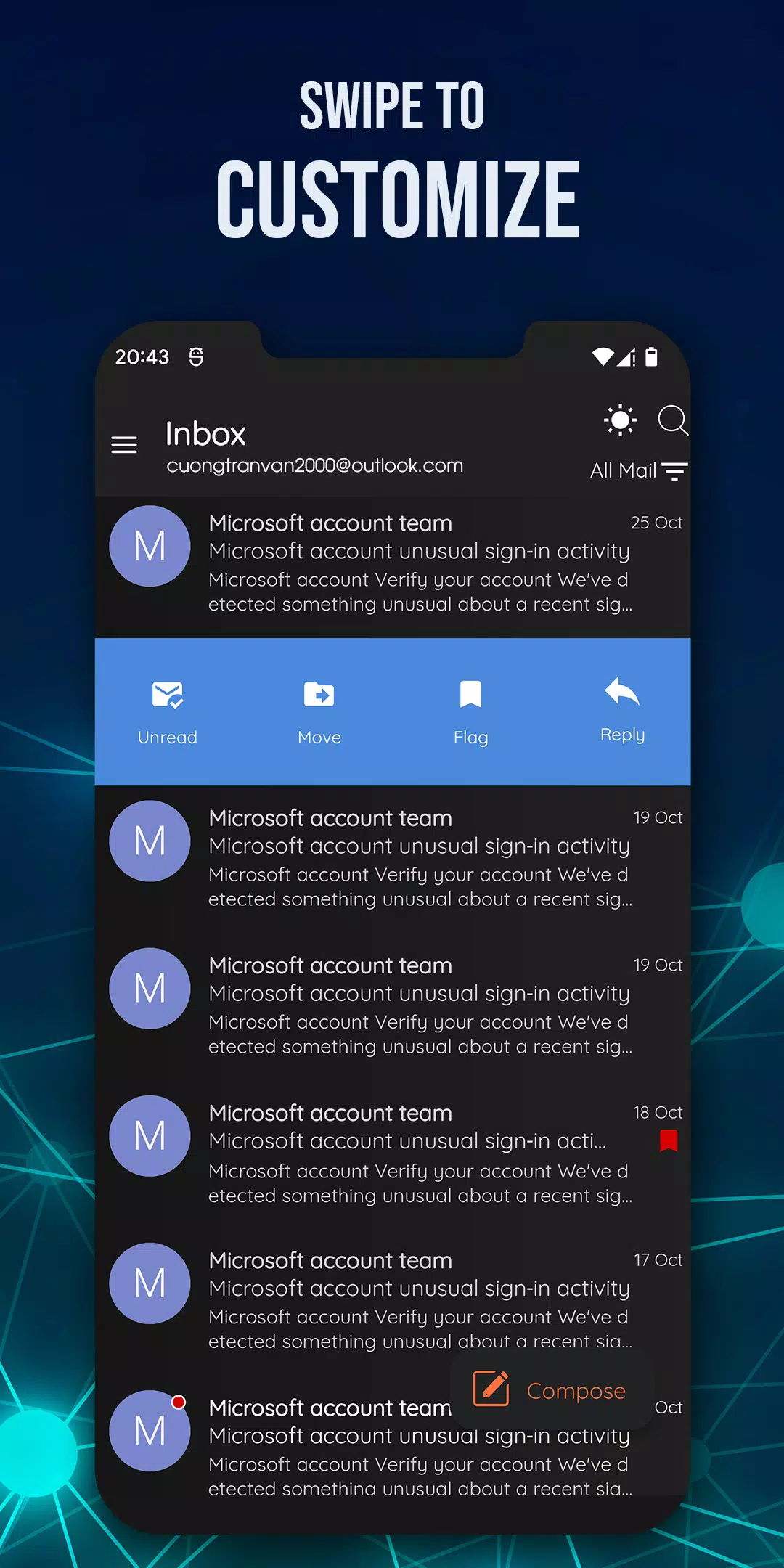 E-Mail for Outlook & Hotmail Screenshot3