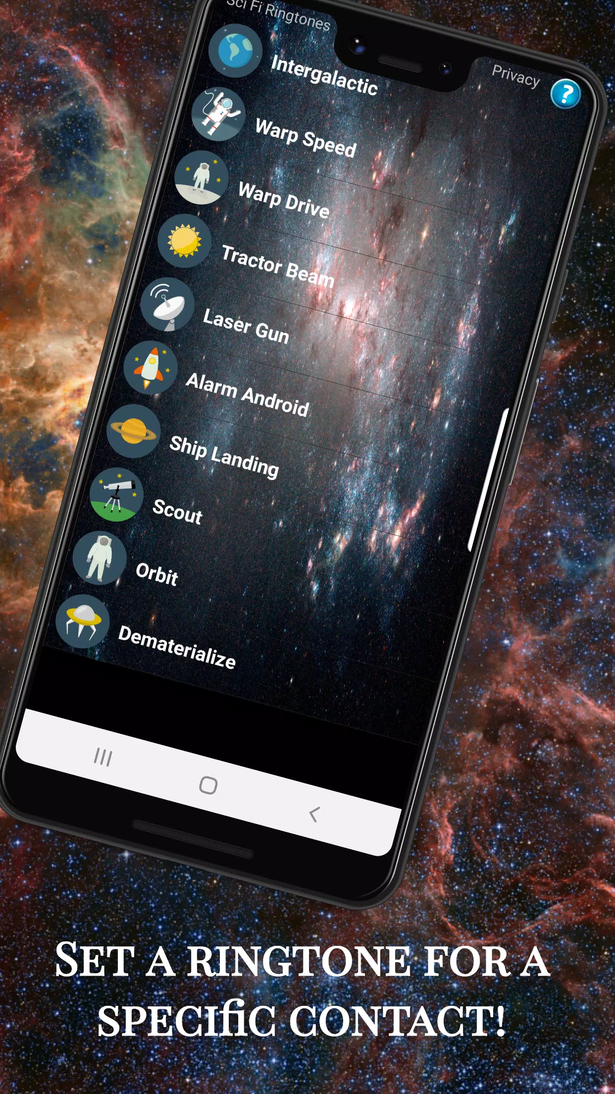 Sci Fi Ringtones Screenshot4