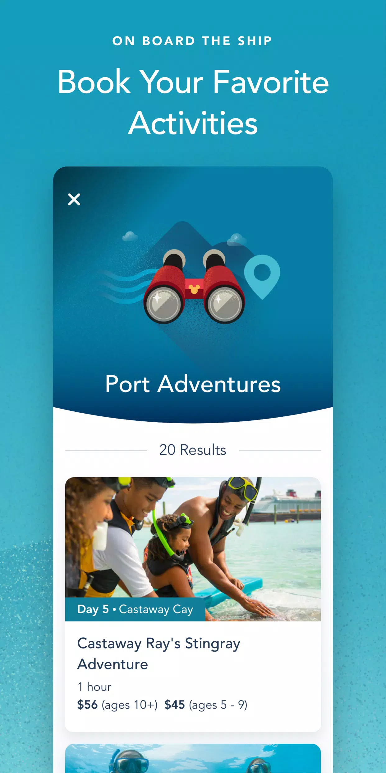 Disney Cruise Line Navigator Screenshot7
