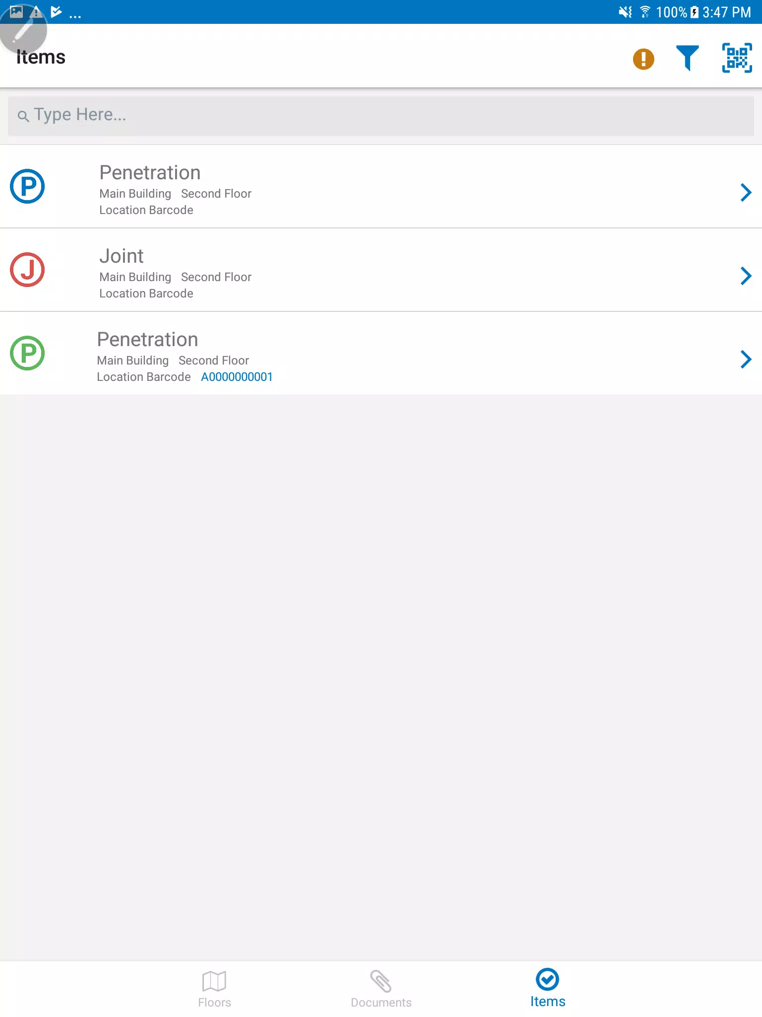 Firestop Locator Screenshot8