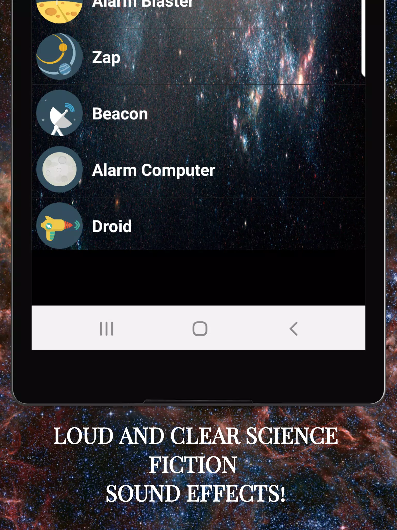 Sci Fi Ringtones Screenshot7