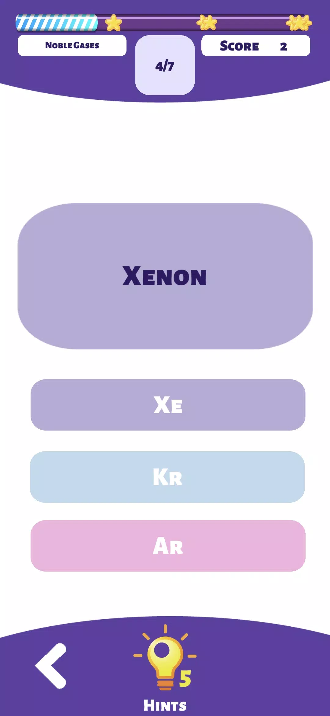 Periodic Table & Elements Quiz Screenshot1