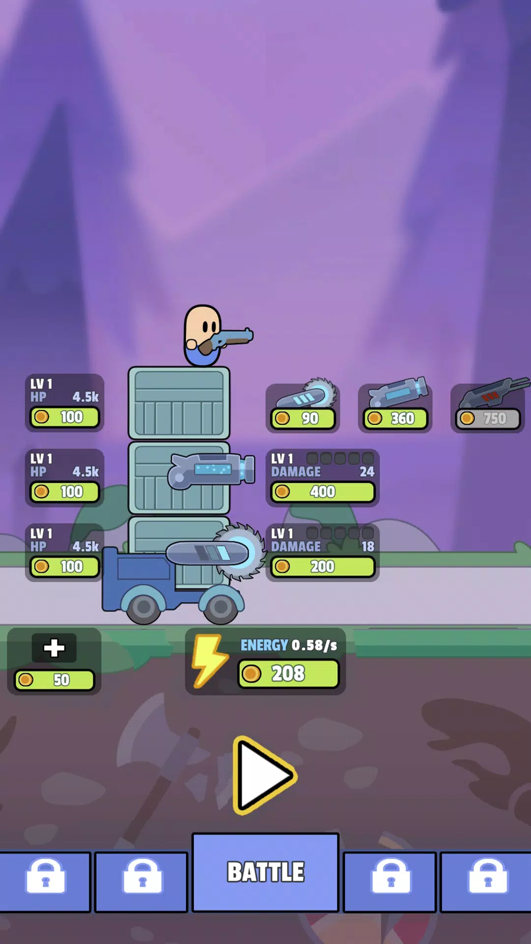 Tower Blocks: Battle Defense Screenshot1
