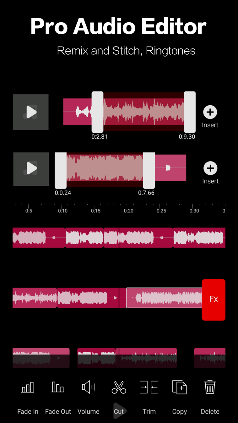 Audio Editor Screenshot1