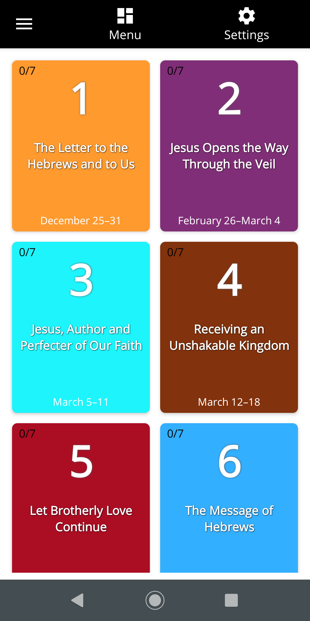 Sabbath School 24/7 Screenshot2