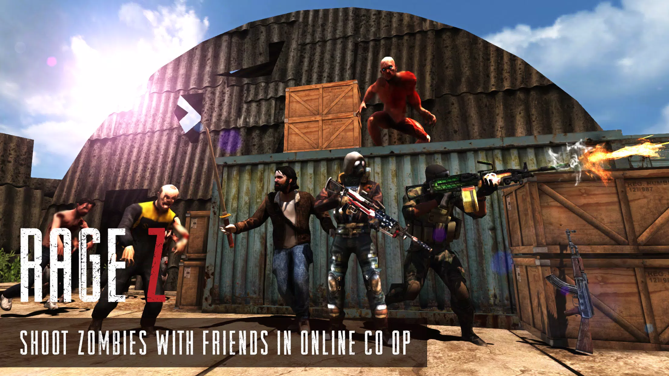 Rage Z: Multiplayer Zombie FPS Screenshot1