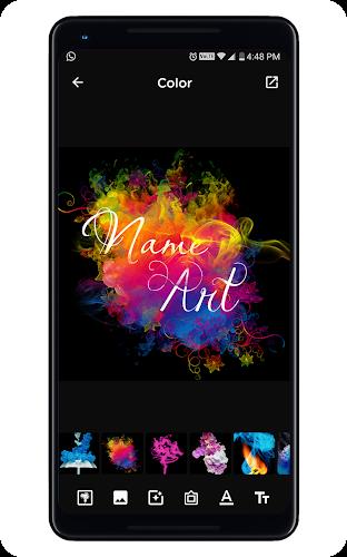 Smoke Name Art Maker Screenshot25