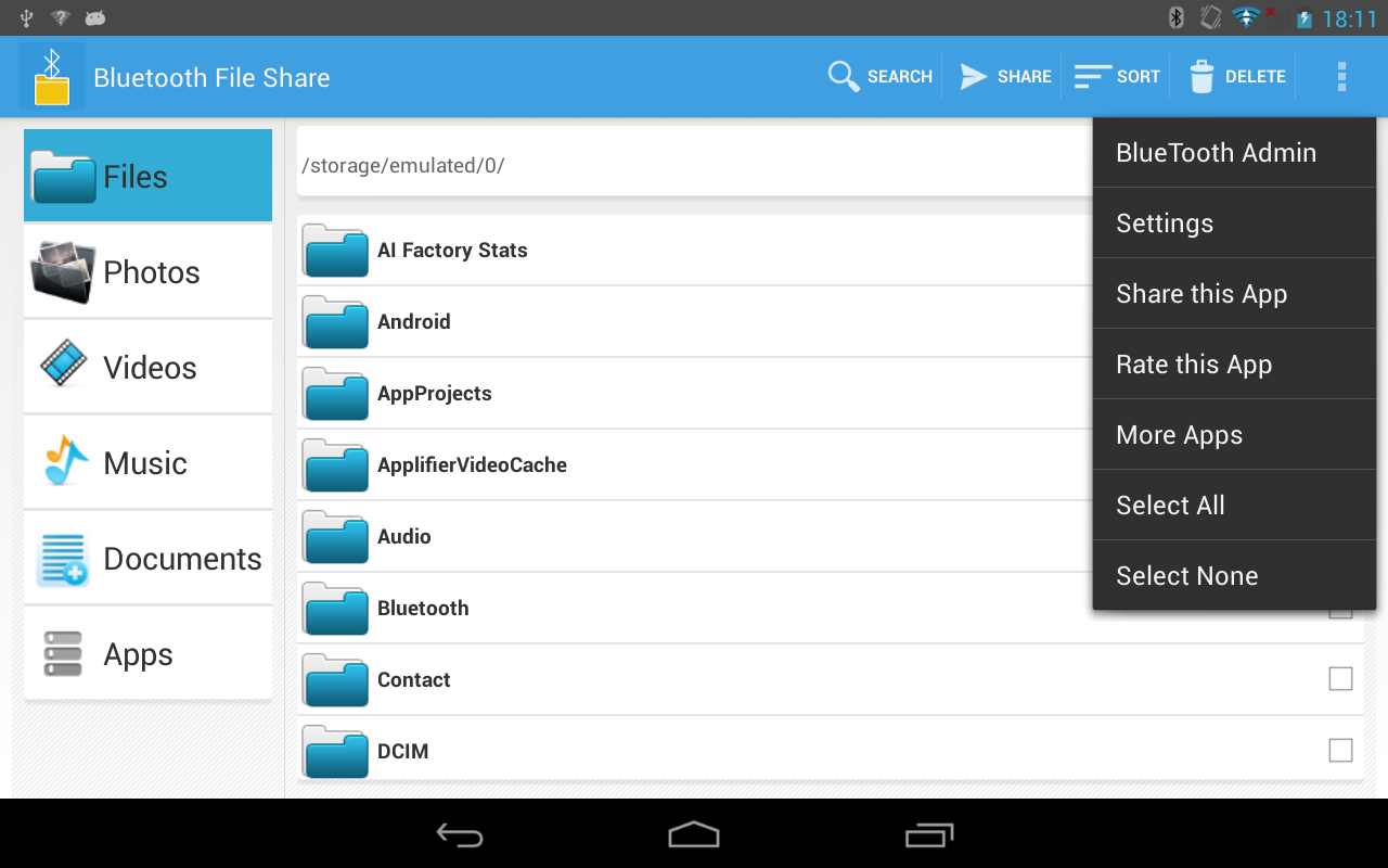 Bluetooth Files Share Screenshot10