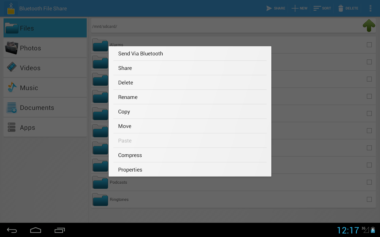 Bluetooth Files Share Screenshot13