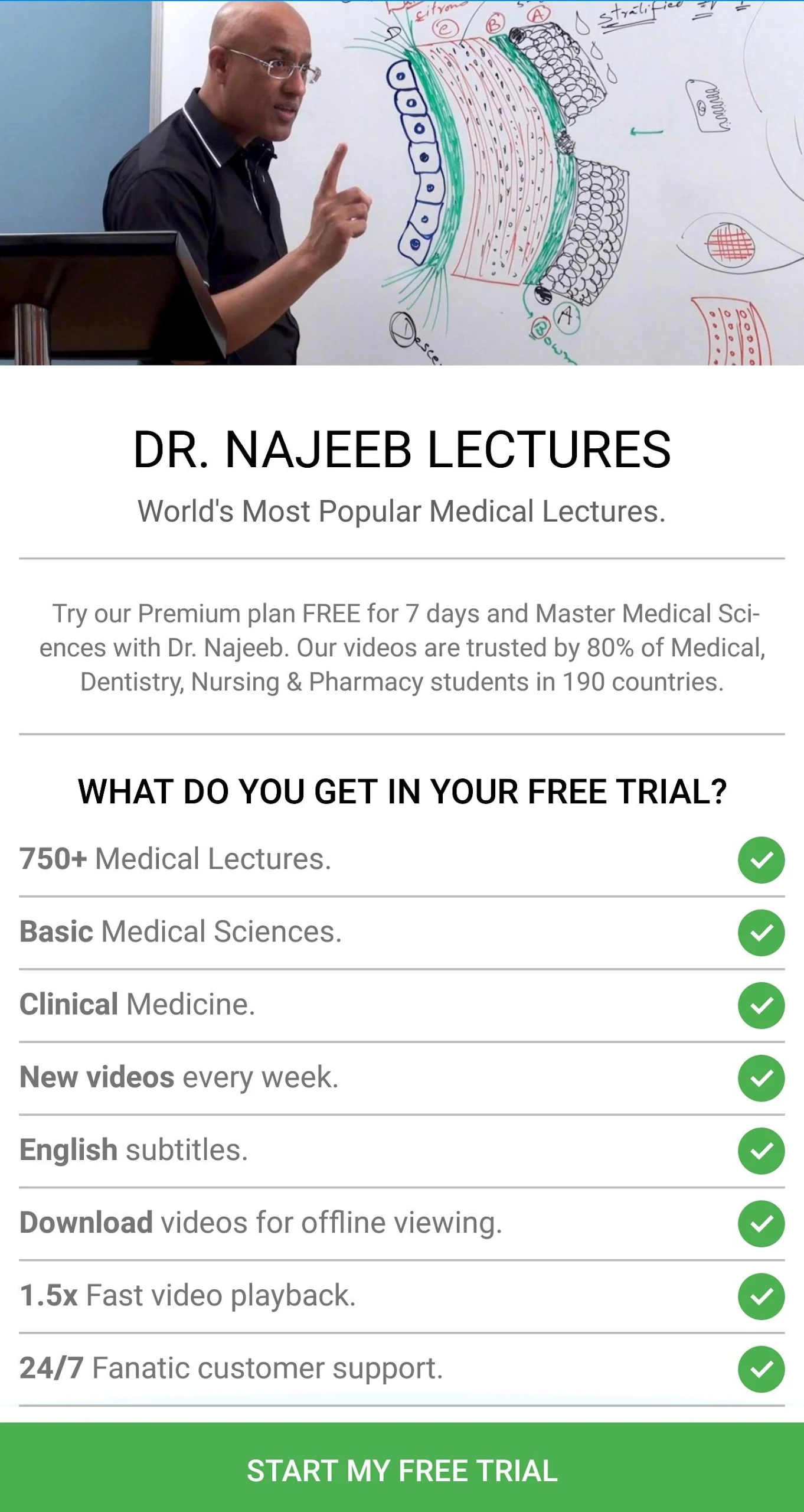 Dr. Najeeb Lectures Screenshot9