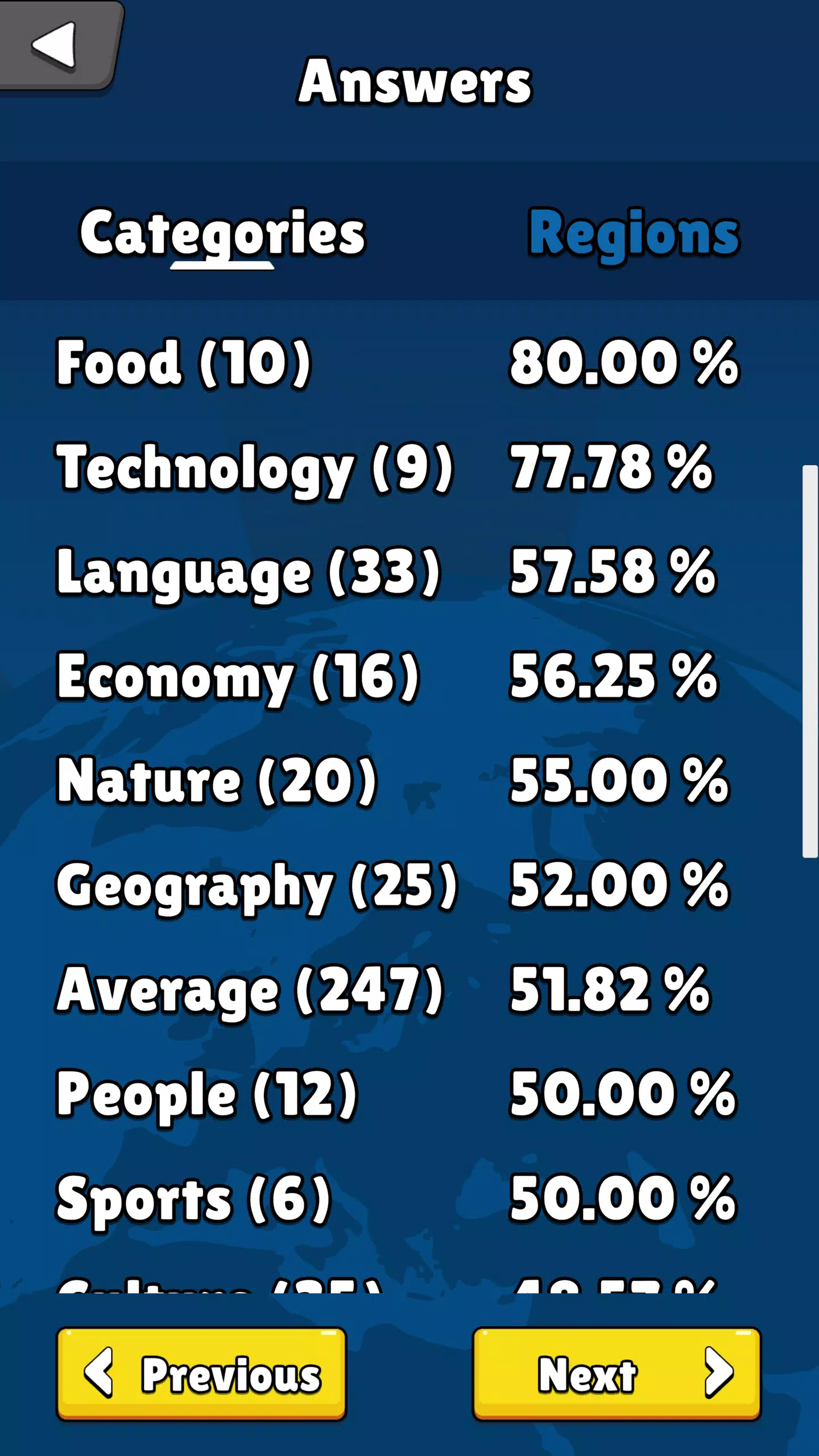 Travel Trivia Screenshot6