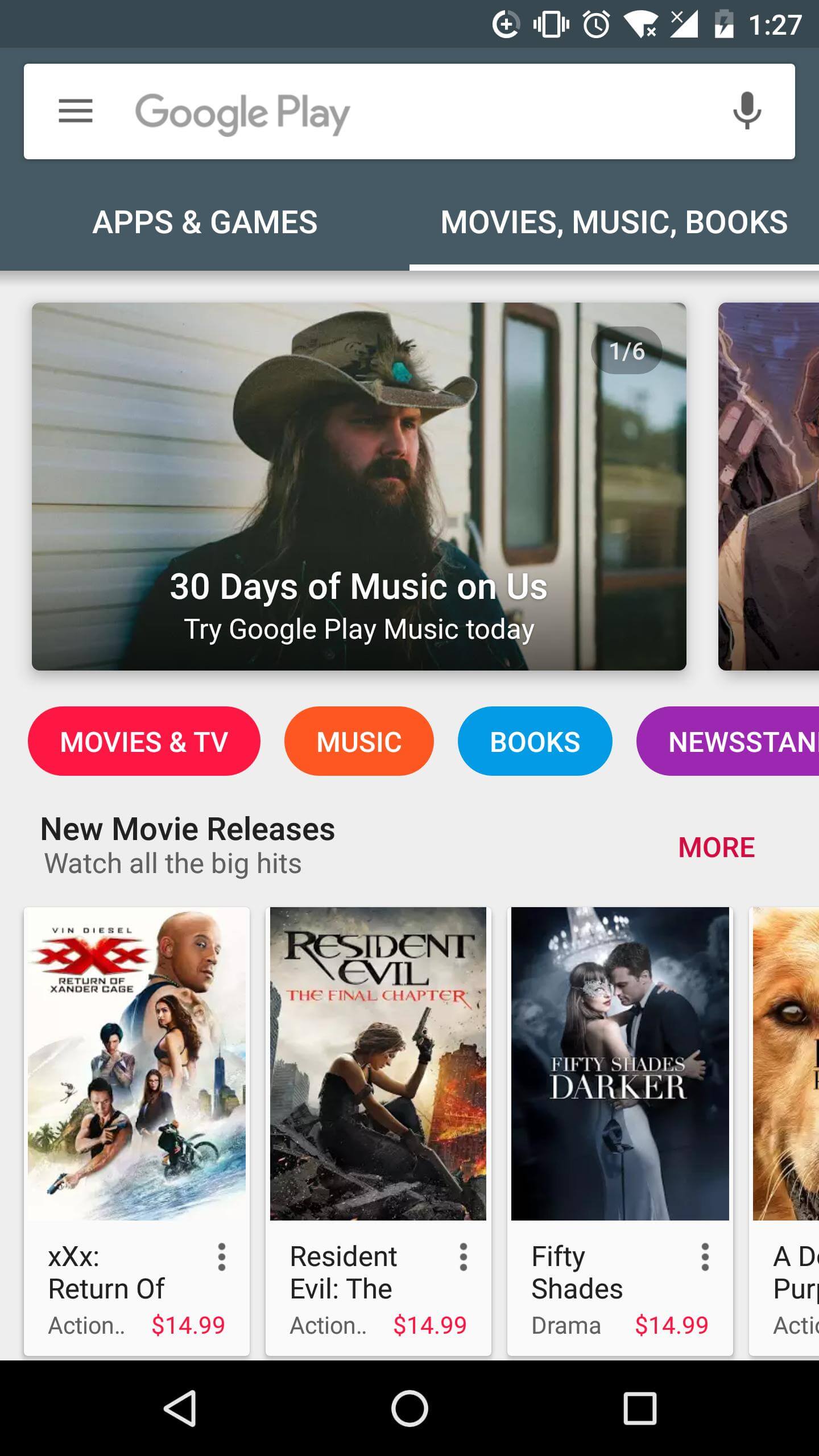 Google PLAY Screenshot1