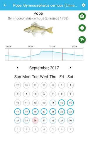 Fish Planet Calendar Screenshot2