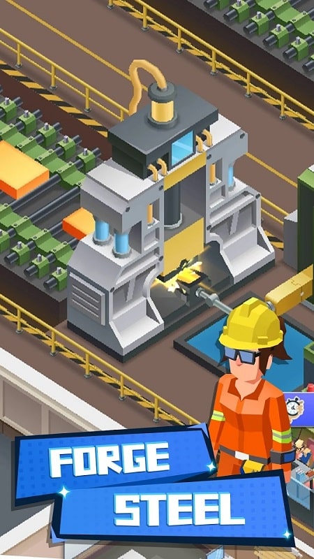 Steel Mill Manager-Idle Tycoon Screenshot3