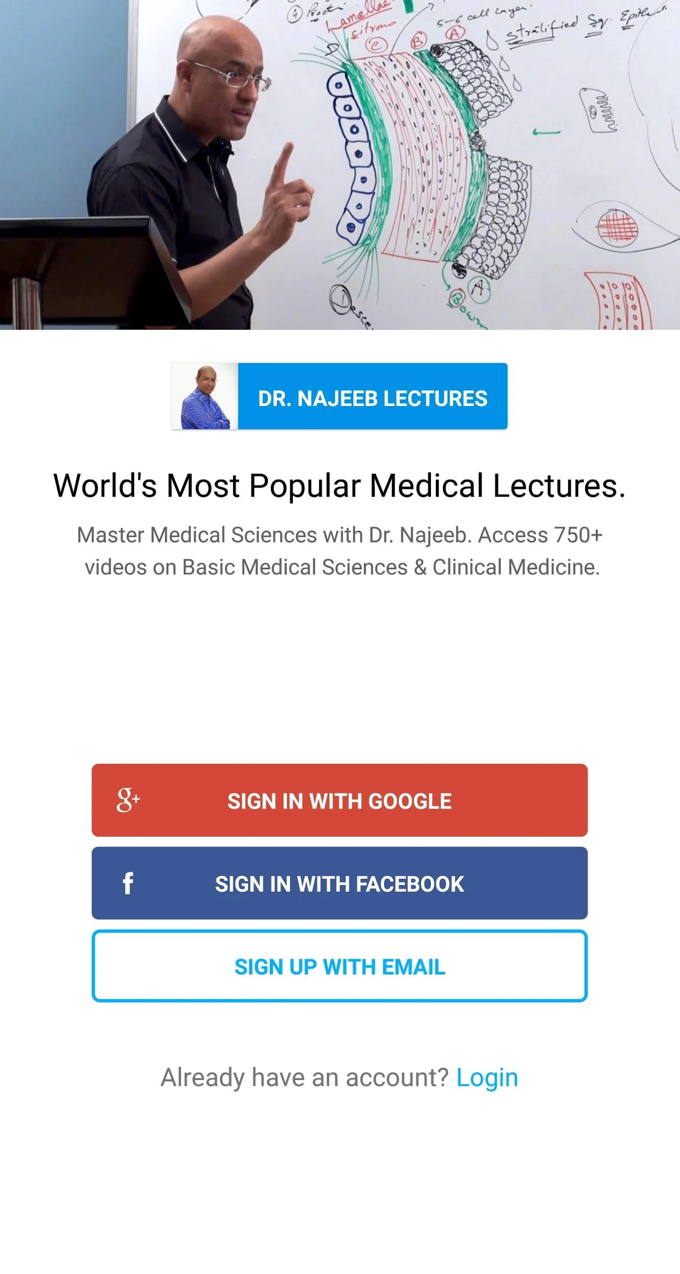 Dr. Najeeb Lectures Screenshot1