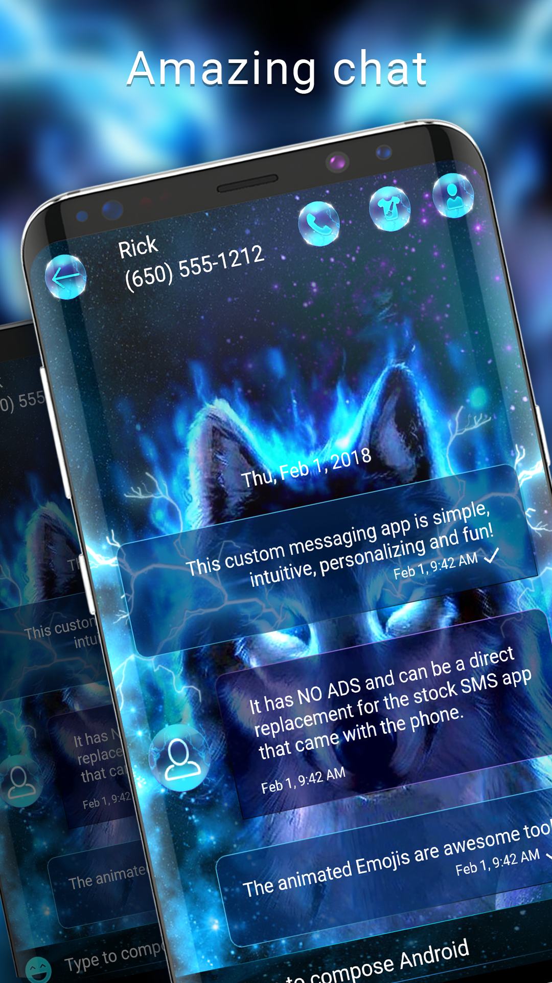 gb wa terbaru sms theme Screenshot2