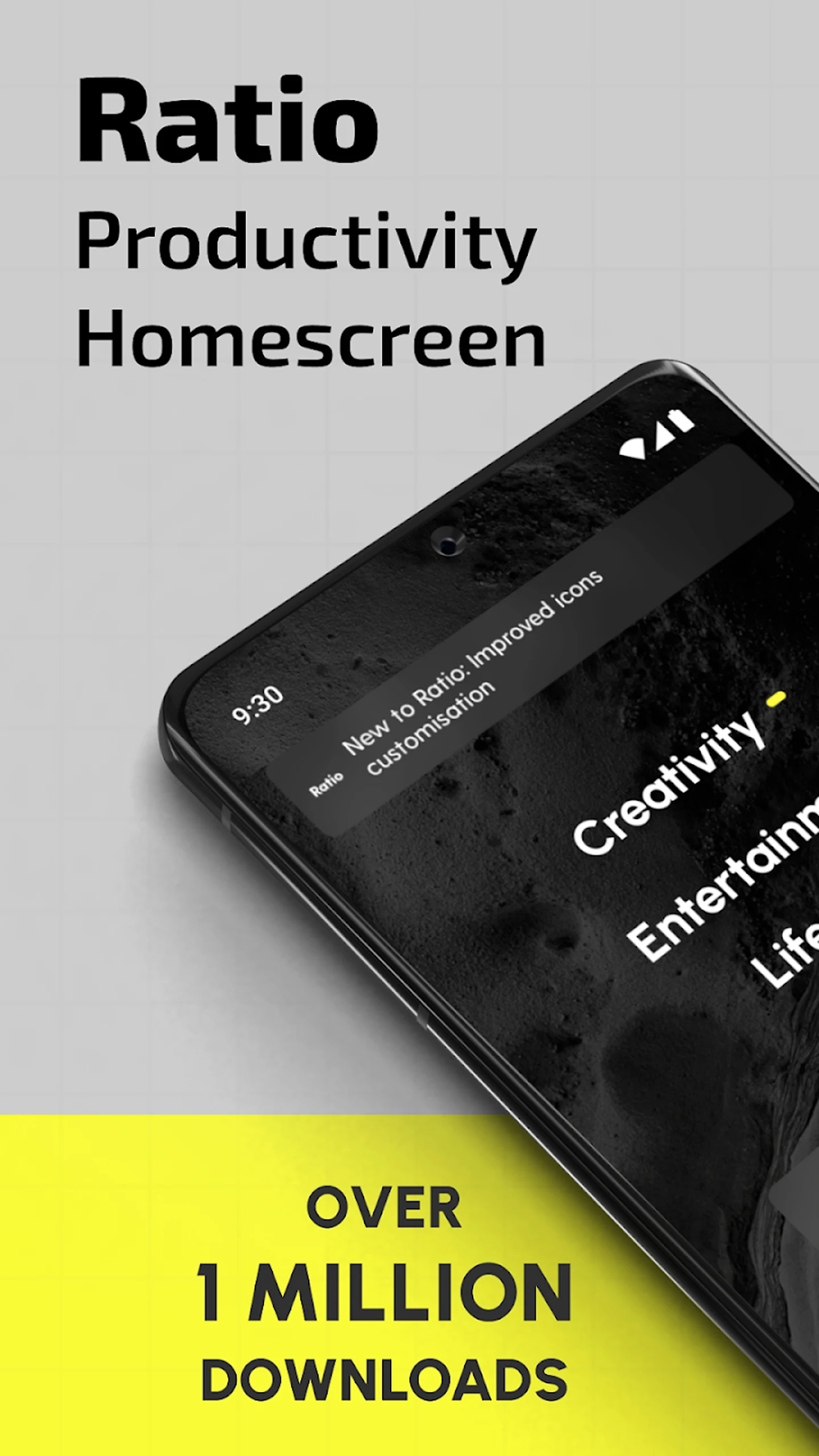 Ratio: Productivity Homescreen Screenshot3