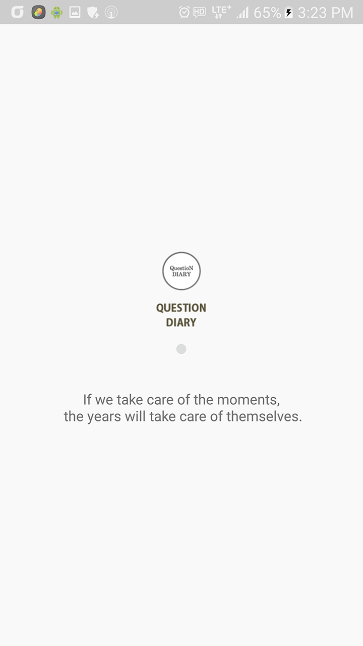 Questions Diary Screenshot1