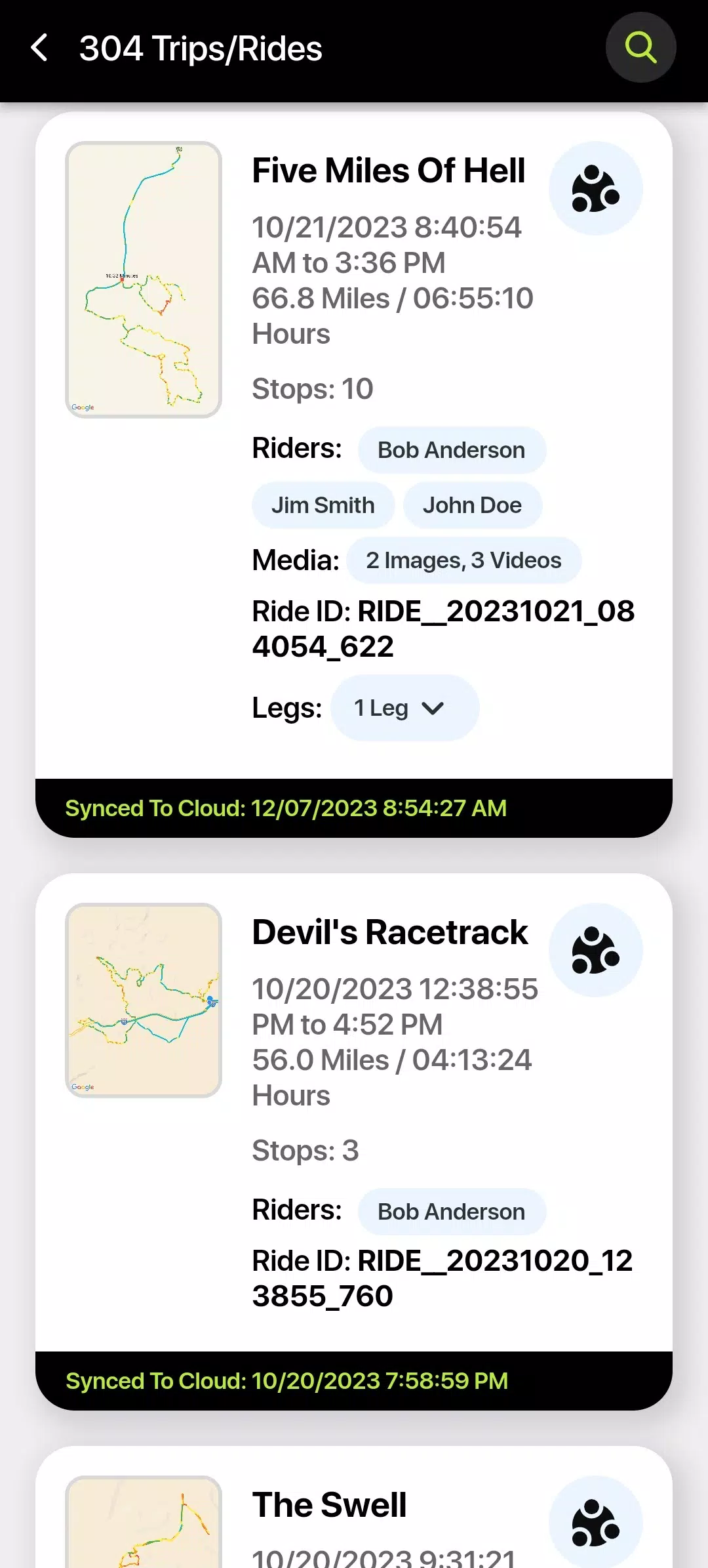 Trail Vault Screenshot2