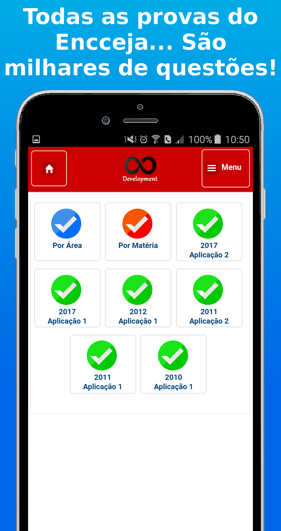 Prepara: Encceja Simulado 2025 Screenshot2