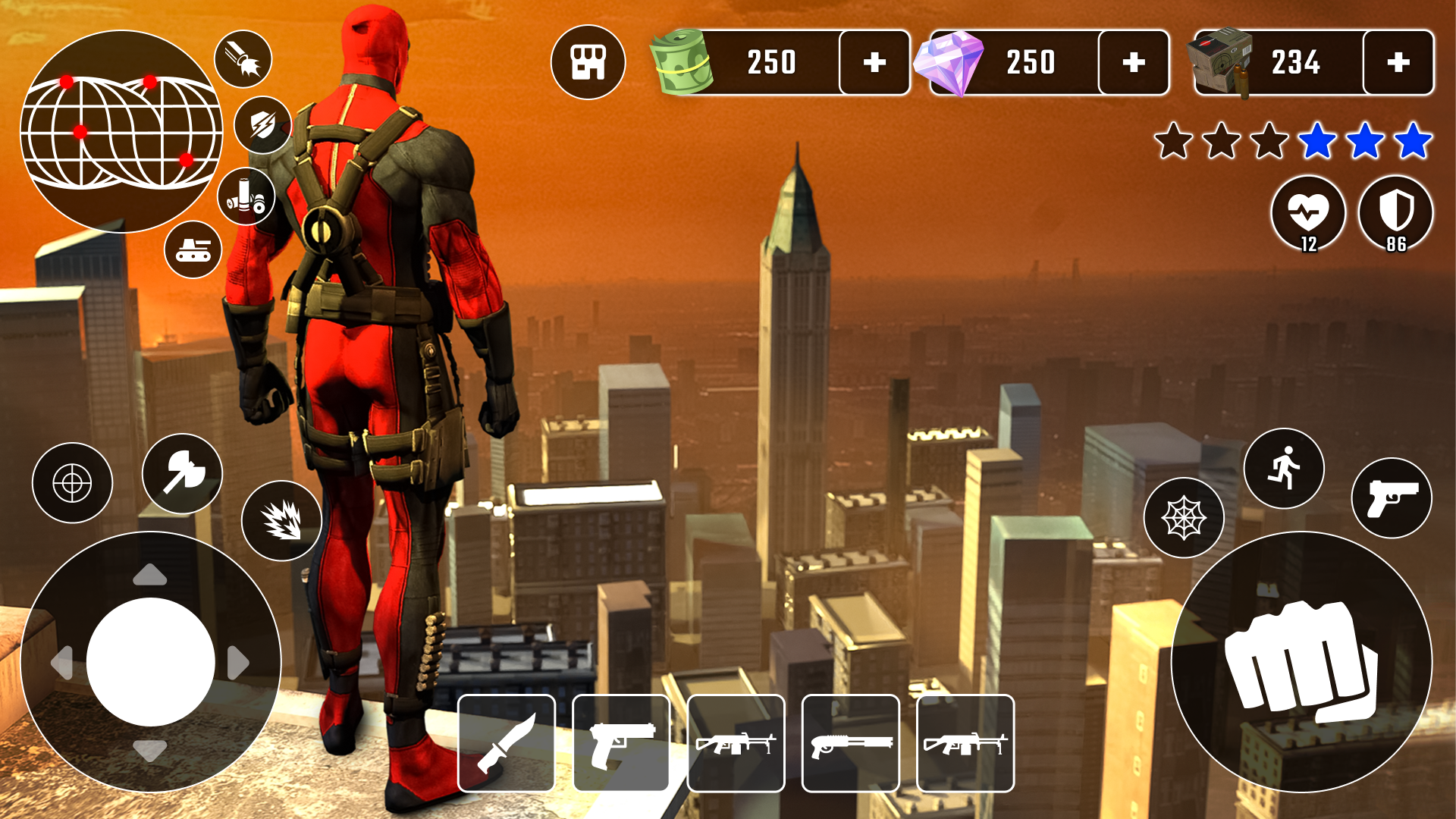 Super Hero Robot Speed 3D Game Screenshot1