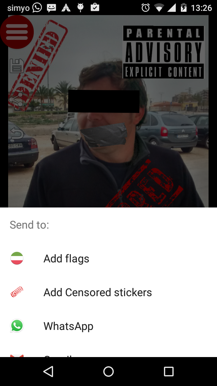 Censored tags stickers Screenshot4