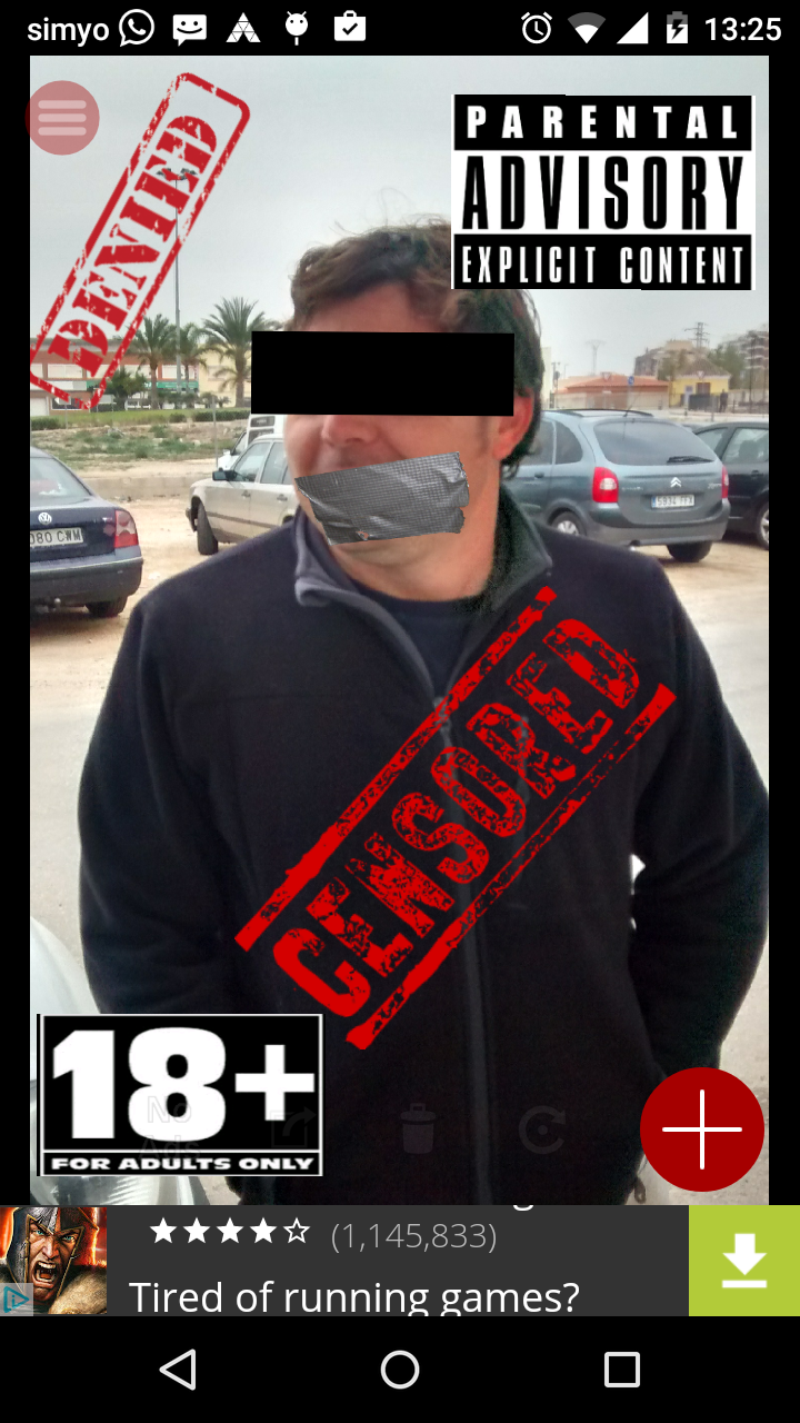 Censored tags stickers Screenshot1