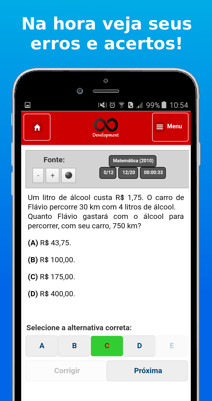 Prepara: Encceja Simulado 2025 Screenshot3