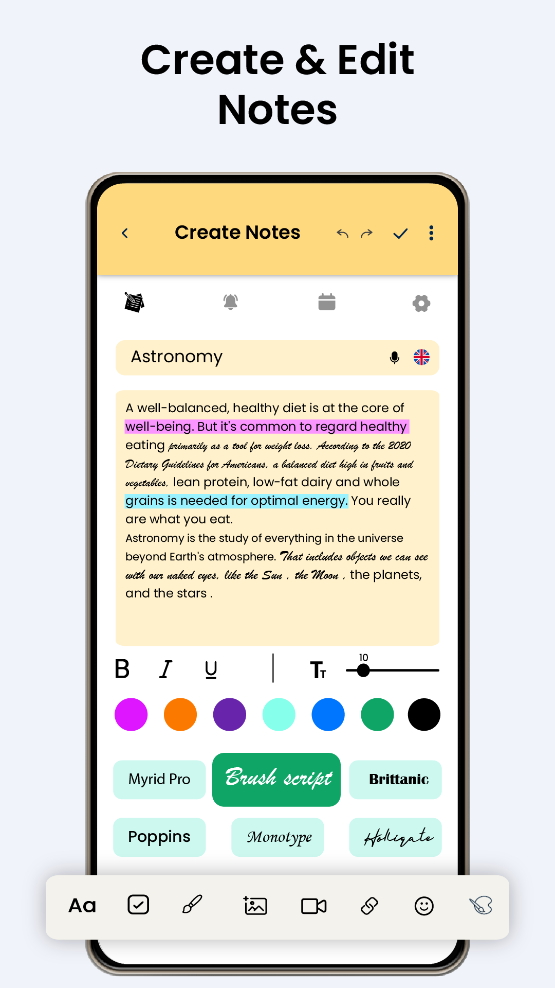 Notes Notepad Screenshot2