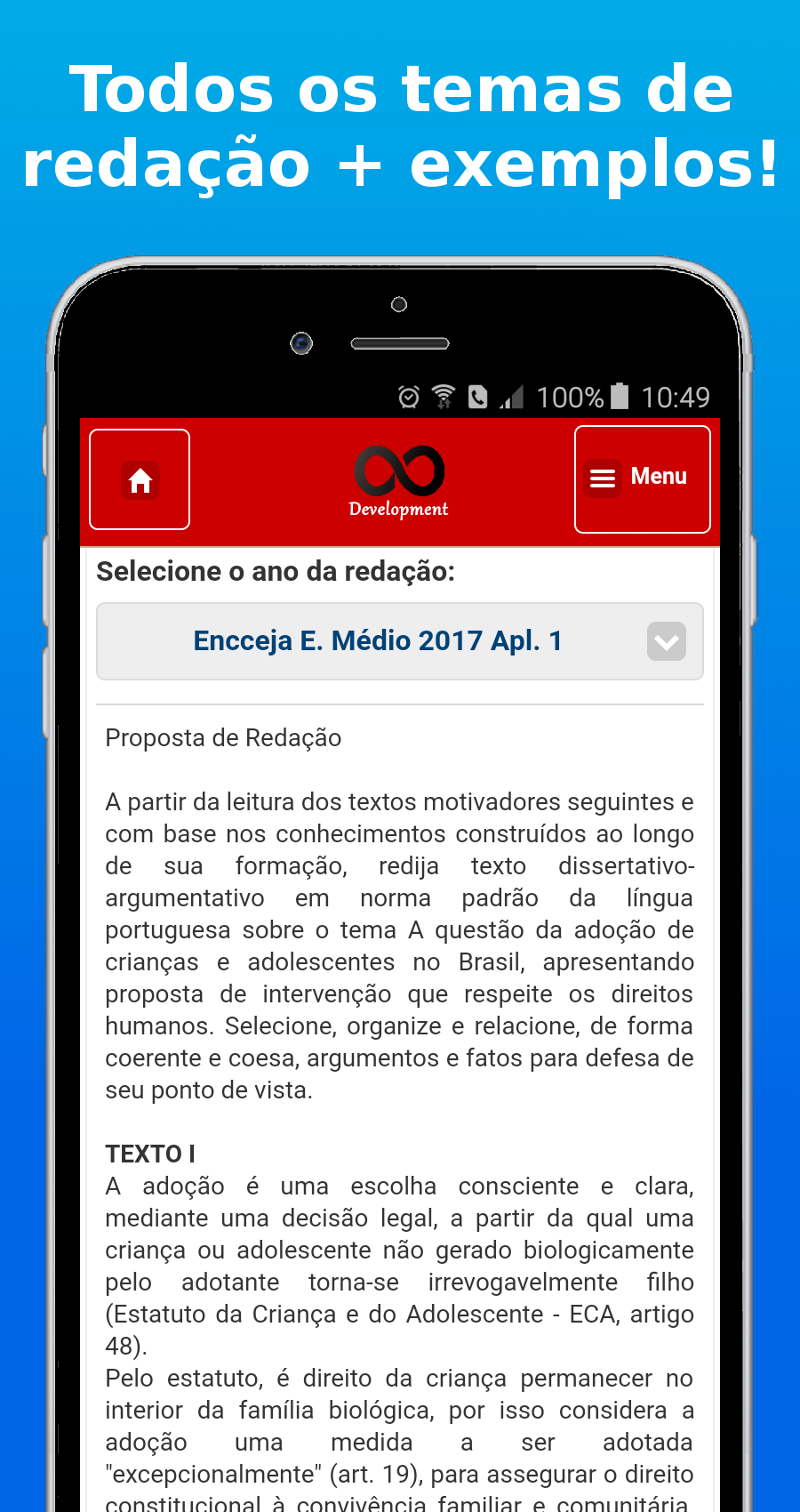 Prepara: Encceja Simulado 2025 Screenshot7