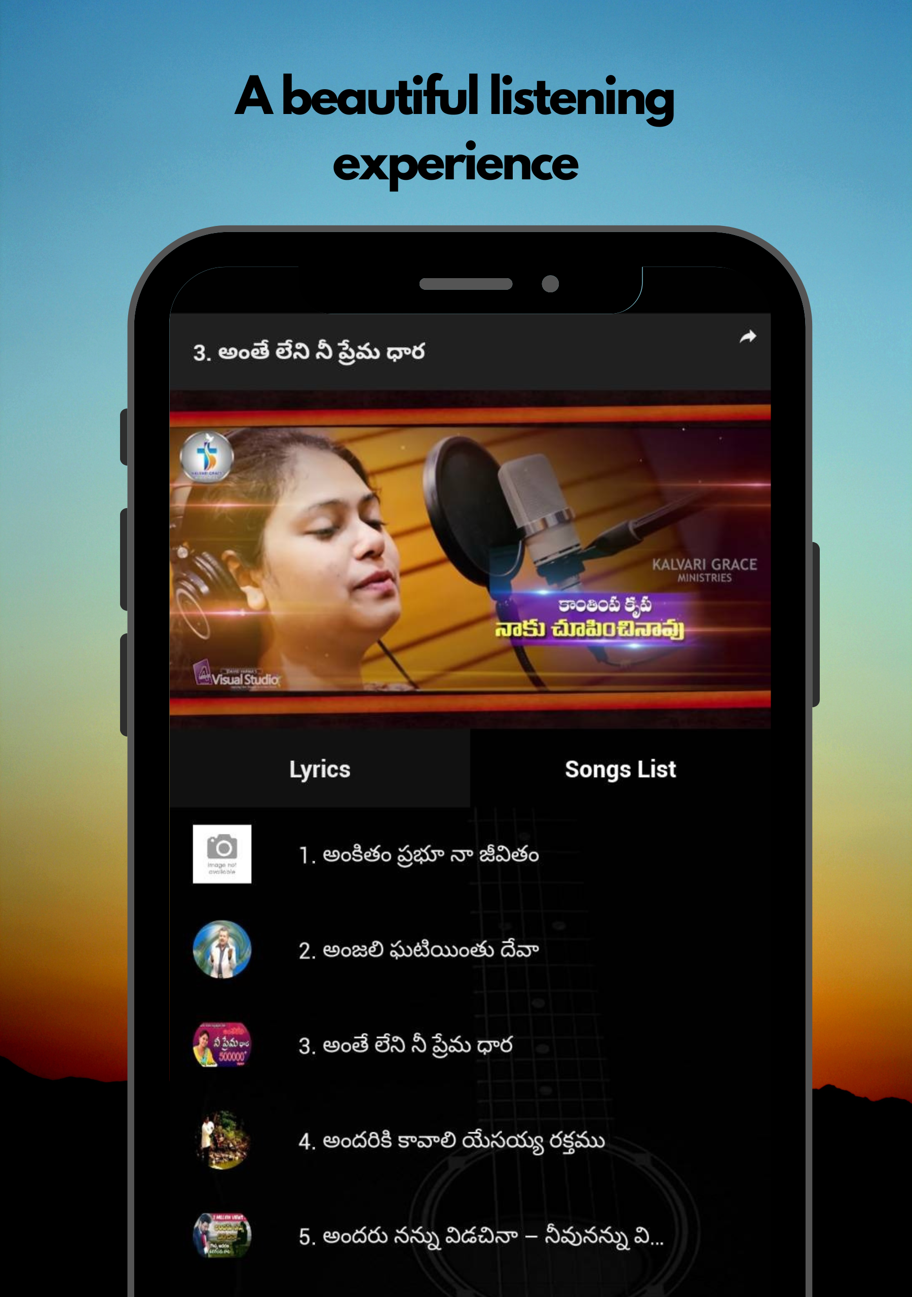 Telugu Christian Songs Screenshot12
