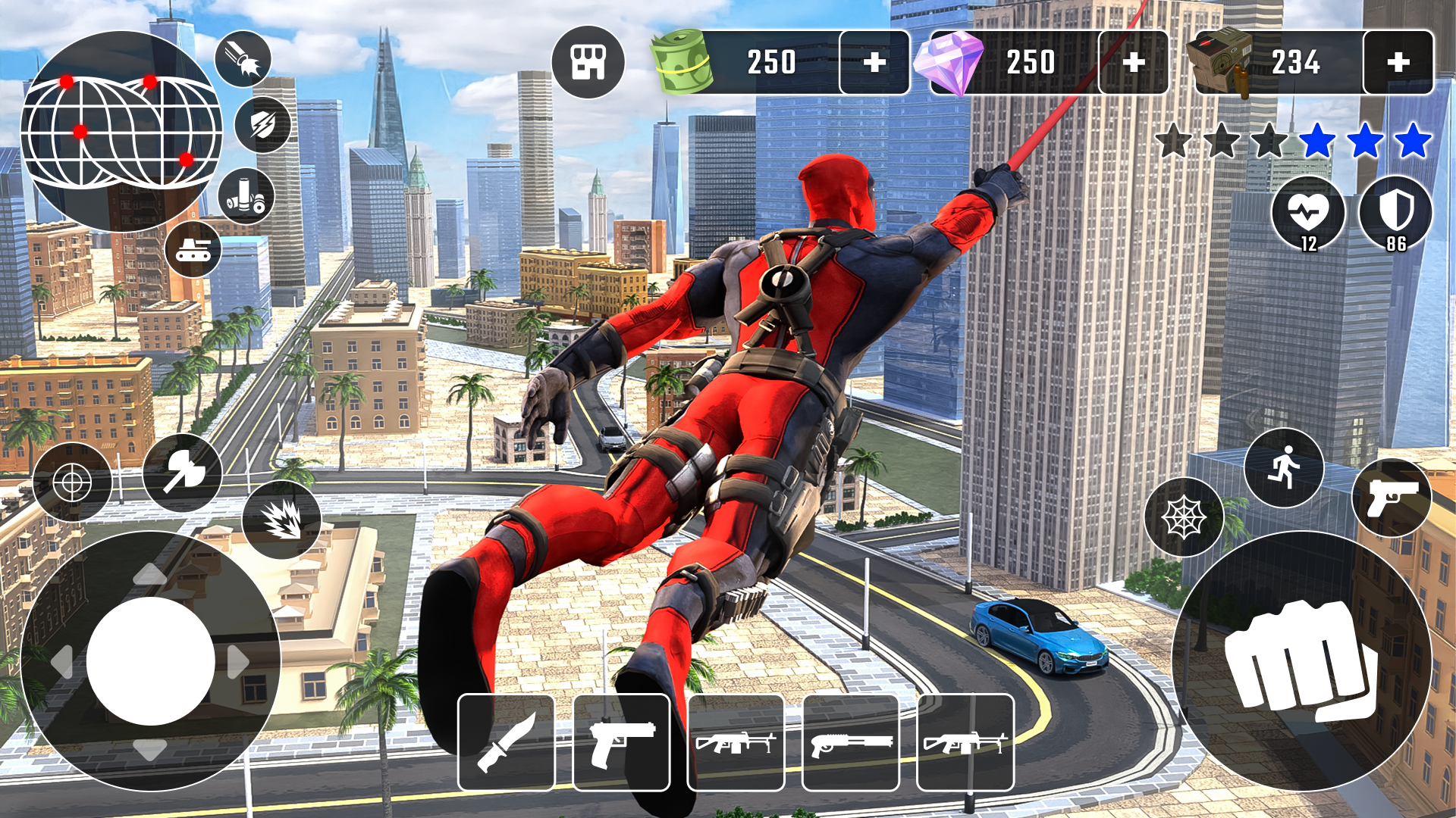 Super Hero Robot Speed 3D Game Screenshot3