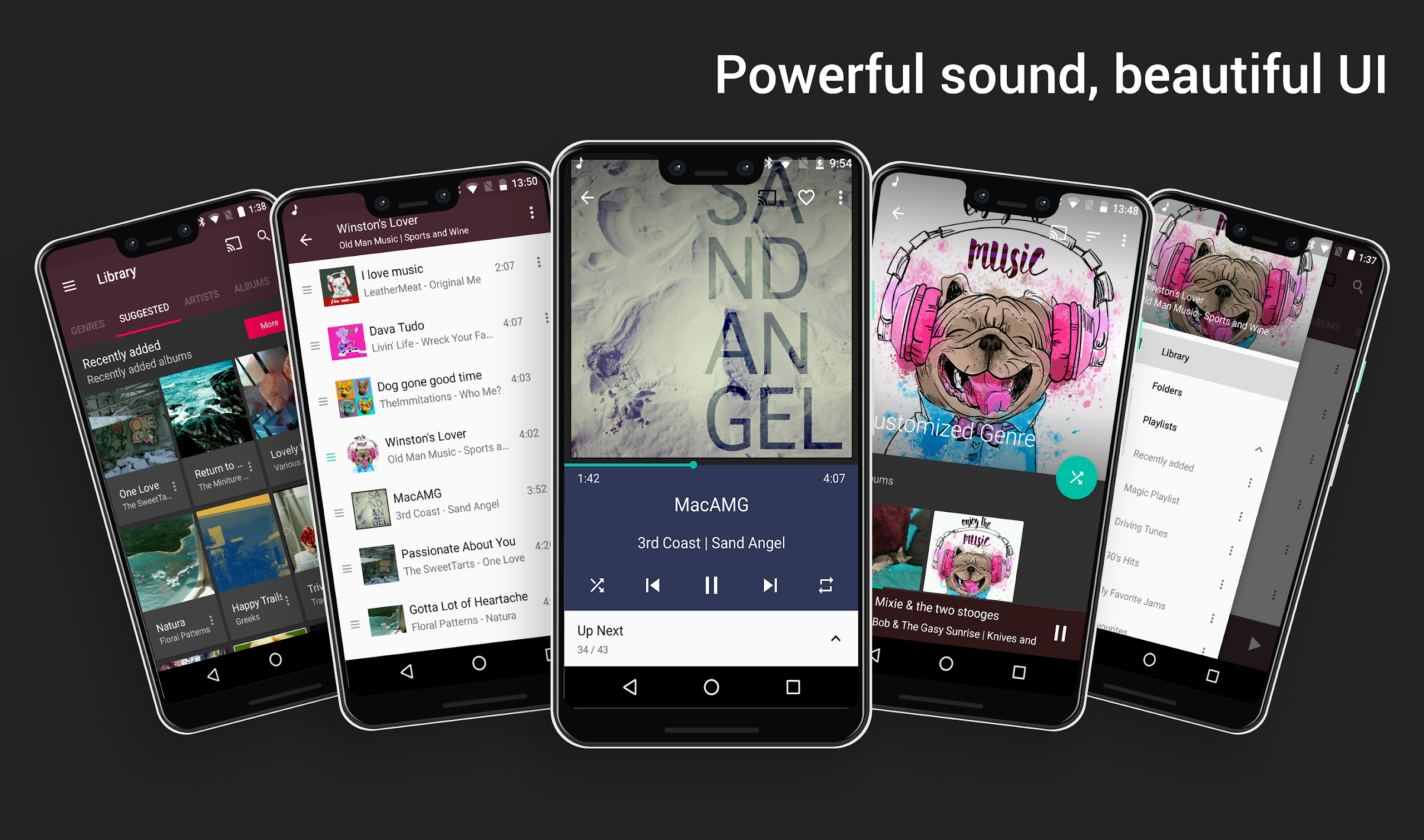 Fuel Music Player Screenshot1