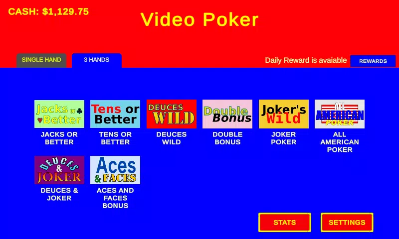 Video Poker Multi Hand Classic Screenshot6