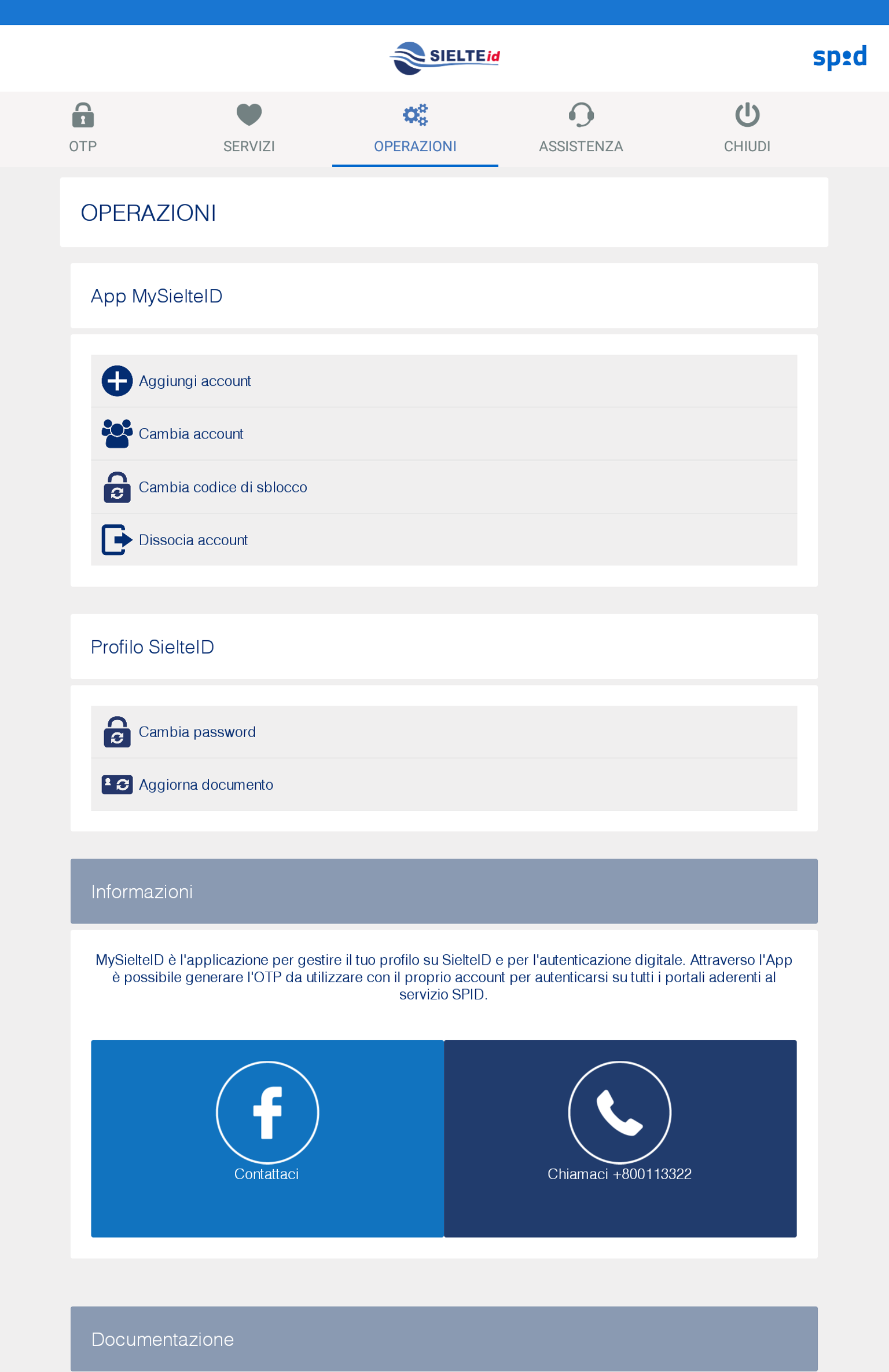 MySielteID Screenshot7