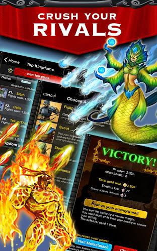 Kingdoms at War: Hardcore PVP Screenshot3
