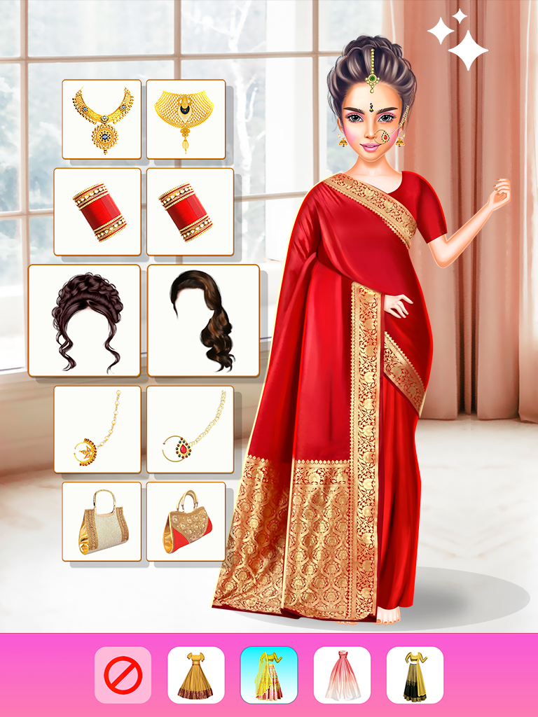 Indian Wedding Dress-up Screenshot8