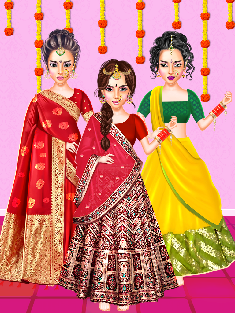 Indian Wedding Dress-up Screenshot7