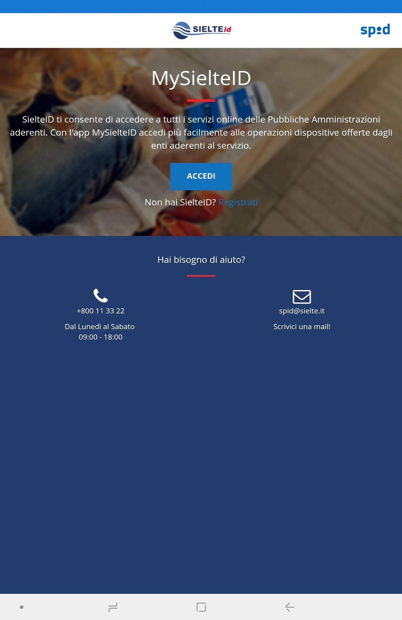 MySielteID Screenshot10
