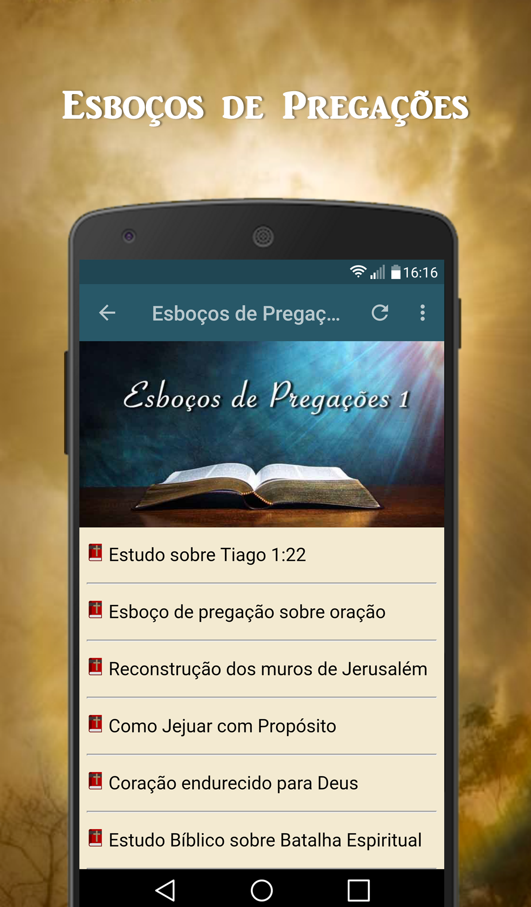 Esboços de Pregações Screenshot3