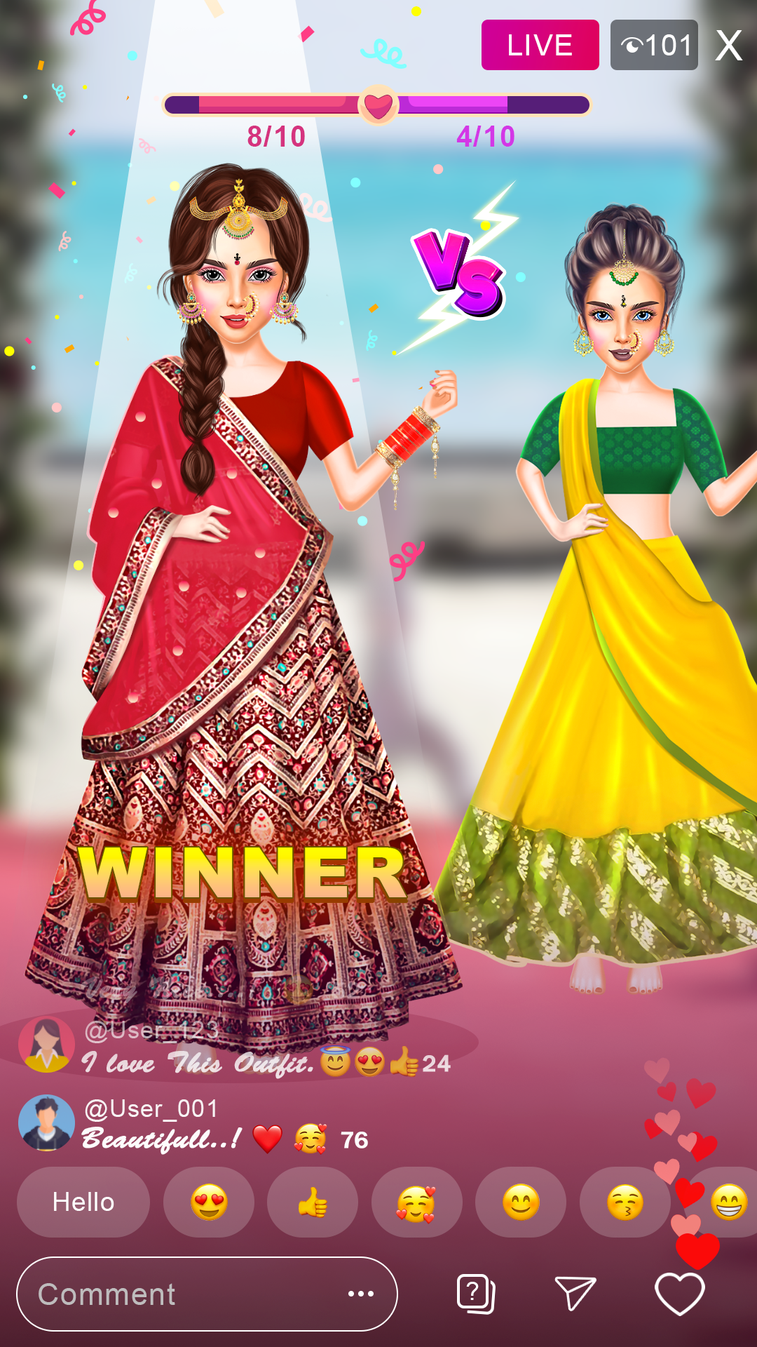 Indian Wedding Dress-up Screenshot4